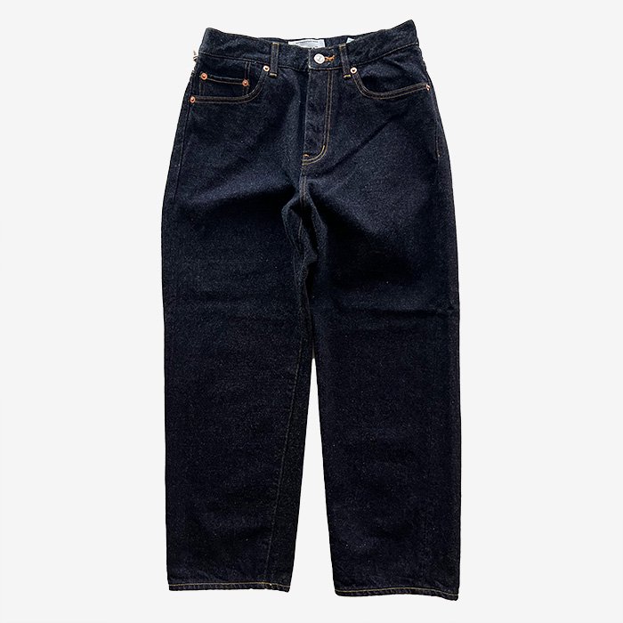 YAECA | WOMEN | 11-14W DENIM | WIDE STRAIGHT | INDIGO - Stripe-inc