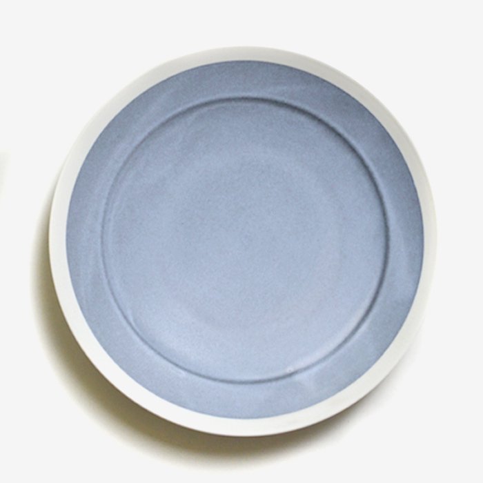 yumiko iihoshi porcelain - イイホシユミコ | with 4 | 24 plate | gray - Stripe-inc  Online Shop