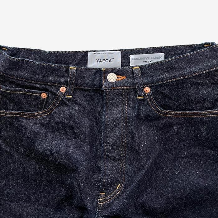 YAECA WIDE TAPERED DENIM(10-14W) - デニム