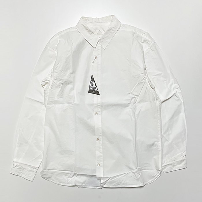 ポスタルコ フリーアームシャツ 01 ライトコットン Off-white