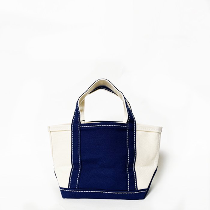 TEMBEA | TOTE BAG POCKET MINI | NATURAL / DK-NAVY - Stripe-inc