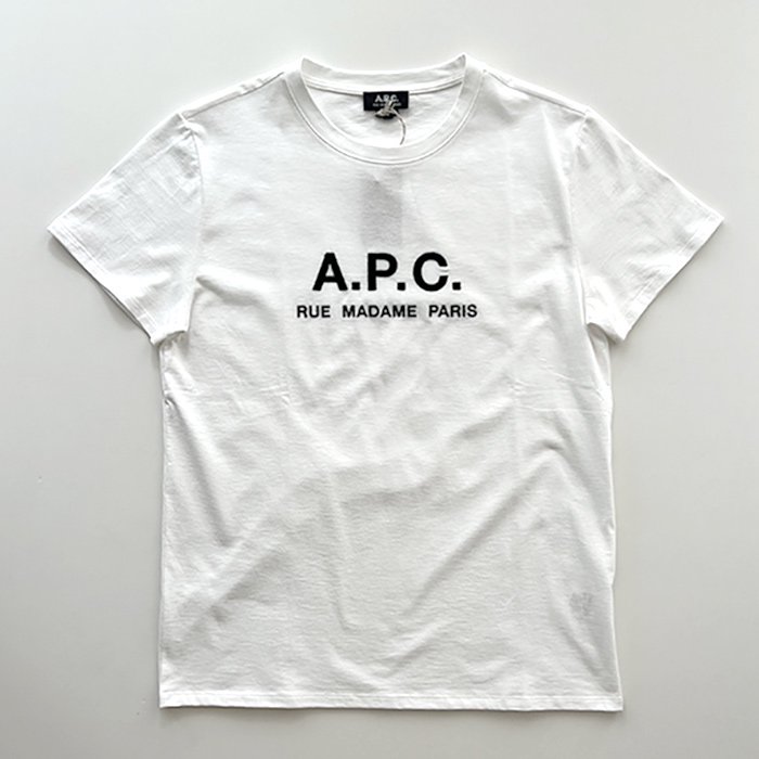 A.P.C. HOMME T SHIRT RUE MADAME White Stripe inc Online Shop