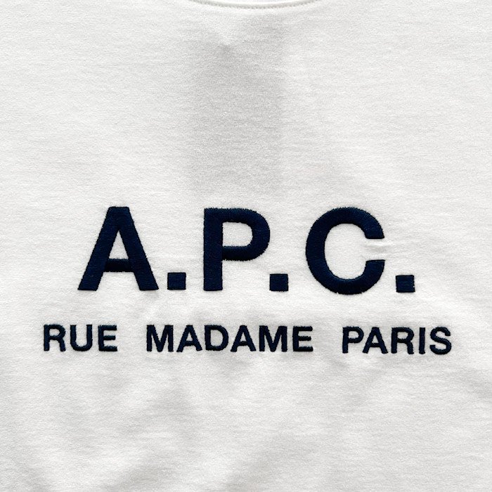 A.P.C. HOMME | T-SHIRT RUE MADAME | White - Stripe-inc Online Shop