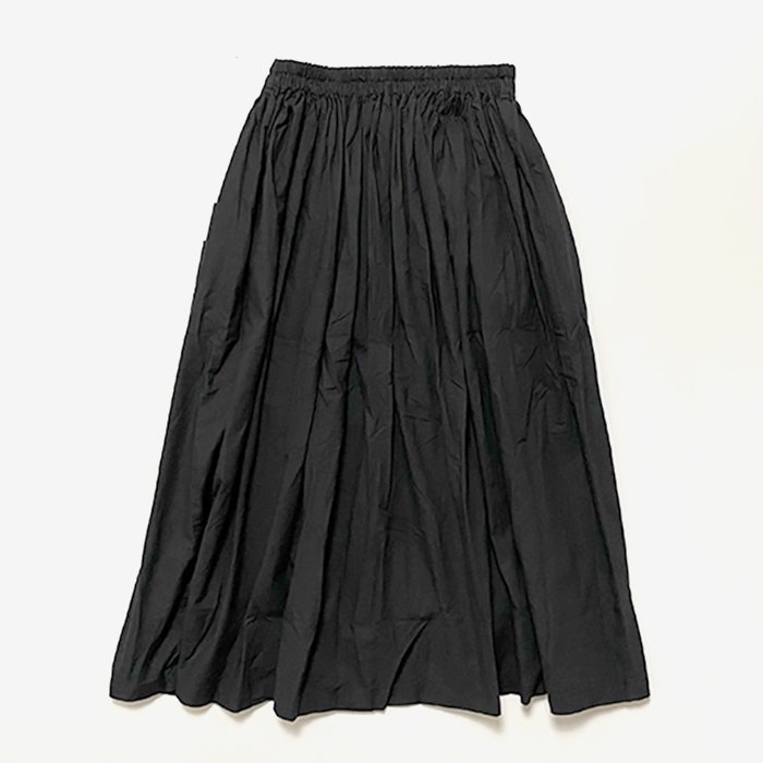 homspun | バルキーシーチング ダブルポケット ギャザースカート 