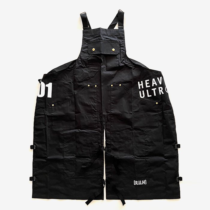 ULTRA HEAVY / 石川 顕さん | UH × JOCKRIC 01エプロン | BLACK - Stripe-inc. Online Shop