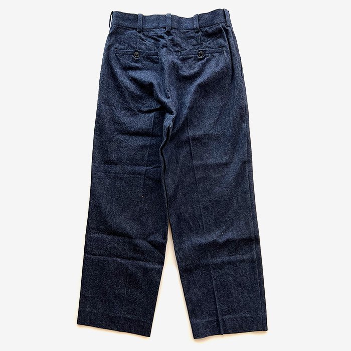 YAECA | WOMEN | 62642 DENIM PANTS | CREASED | INDIGO- Stripe-inc Online Shop