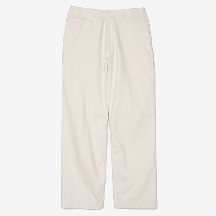 ナナミカ Wide Denim Pants Natural SUCS306
