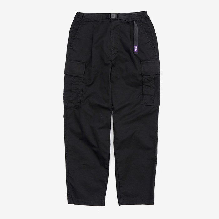 THE NORTH FACE PURPLE LABEL | MEN | NT5303N Stretch Twill Cargo Pants |  Black(K)- Stripe-inc Online Shop