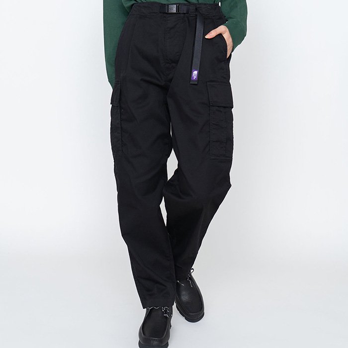 THE NORTH FACE PURPLE LABEL | MEN | NT5303N Stretch Twill Cargo Pants |  Black(K)- Stripe-inc Online Shop