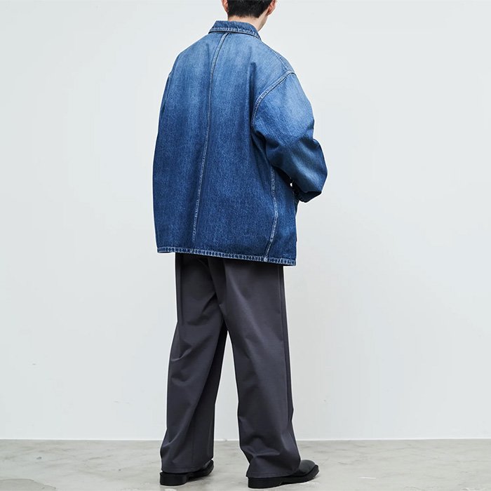 Graphpaper | Men | Selvage Denim Coverall | Dark Fade - Stripe-inc. Online  shop