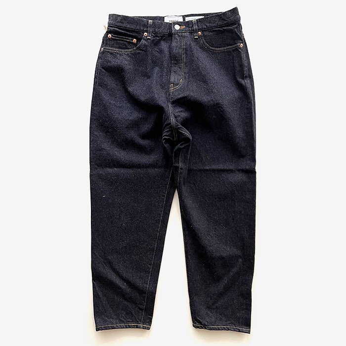 YAECA | MEN | 7-14W DENIM PANTS | TAPERED | INDIGO - Stripe-inc Online Shop