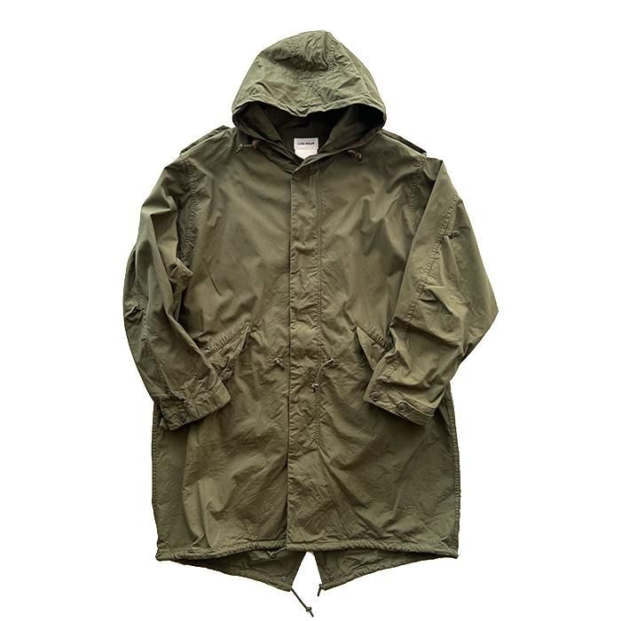 YAECA | MEN | LIKE WEAR | 23502 M51 PARKA | OLIVE (POPLIN