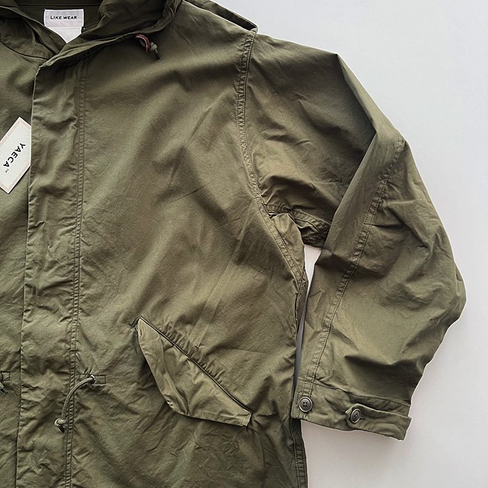 YAECA | MEN | LIKE WEAR | 23502 M51 PARKA | OLIVE (POPLIN