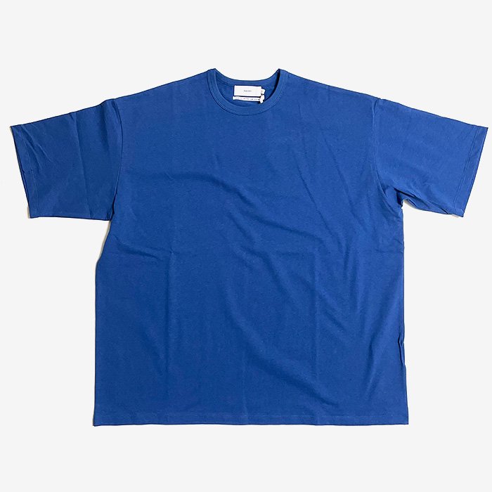 Graphpaper | Men | Recycled Cotton Jersey S/S Tee | Blue- Stripe-inc.  Online shop