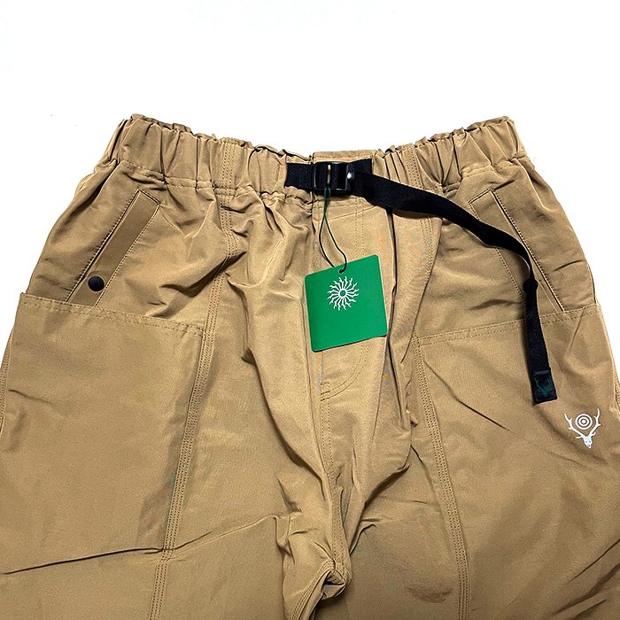 South2 West8 | Belted C.S. Pant | C/N Grosgrain | Khaki- Stripe-inc Online  Shop