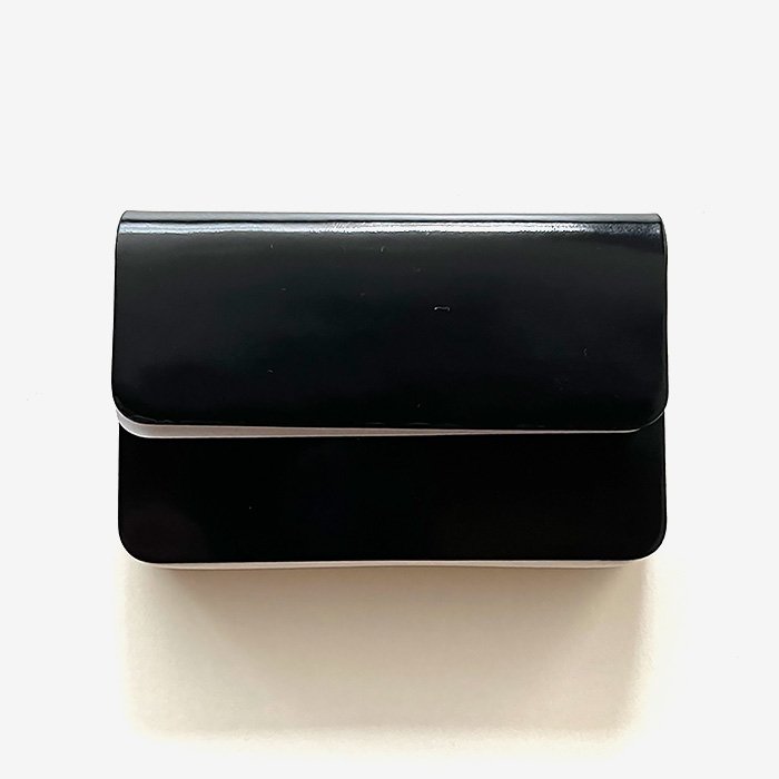 CHACOLI | Seamless Collection | SL 02 | Card case 10mm/5mm | BLACK × WHITE-  Stripe-inc Online Shop