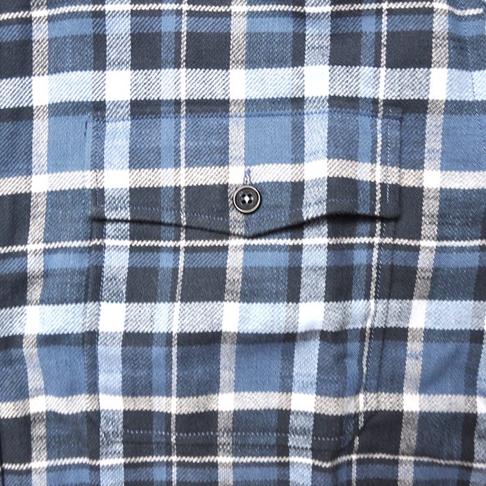 DESCENDANT | MIKO LS SHIRT | BLUE - Stripe-inc Online Shop