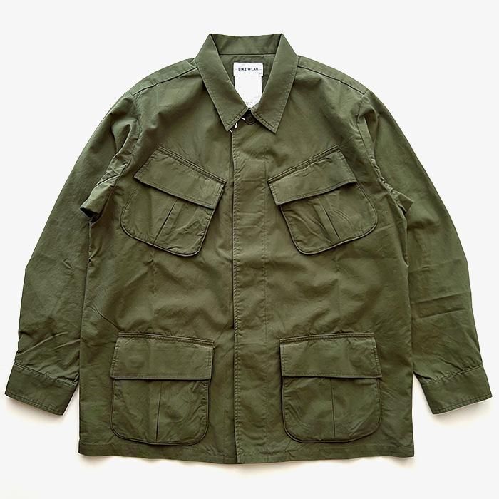 YAECA | UNISEX | LIKE WEAR | 23508 ファティーグジャケット | OLIVE