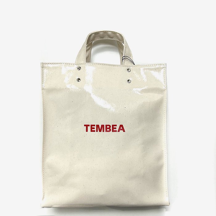 TEMBEA | PAPER TOTE MEDIUM | NATURAL - Stripe-inc Online Shop