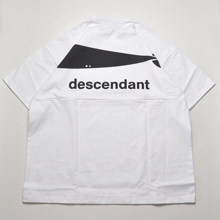 DESCENDANT | CACHALOT BERTH SS | WHITE - Stripe-inc Online Shop