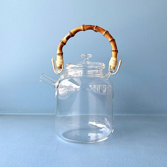 studio prepa | Glass Tea Pot | 竹- Stripe-inc Online Shop