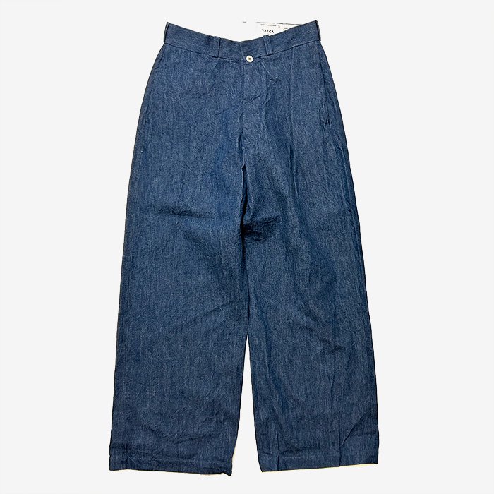 YAECA | WOMEN | デニムパンツ ワイド | INDIGO - Stripe-inc Online Shop