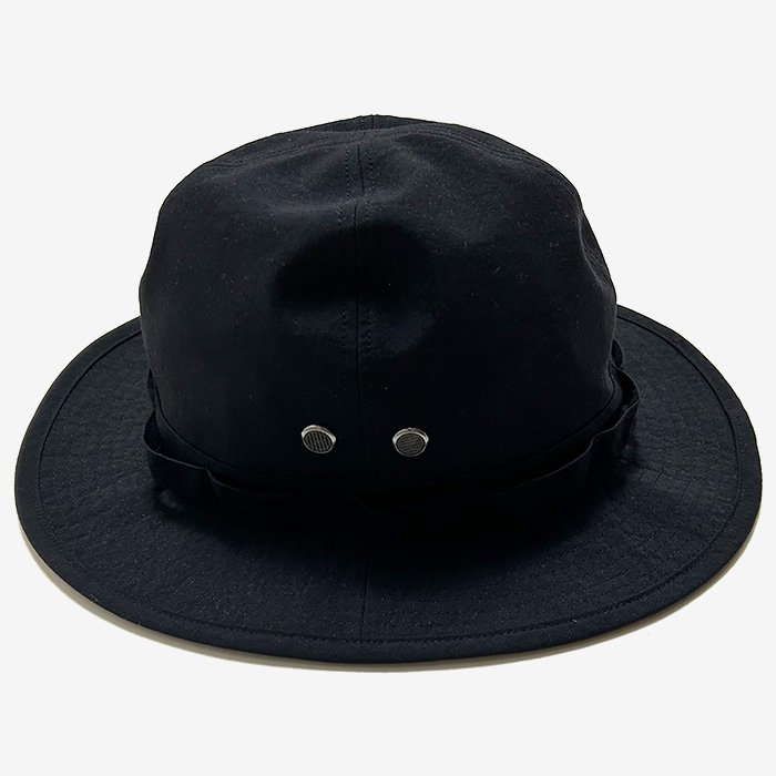 South2 West8 | Jungle Hat | Nylon Oxford | Black - Stripe-inc Online Shop