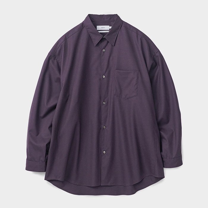 Graphpaper | Men | Broad L/S Oversized Regular Collar Shirt
