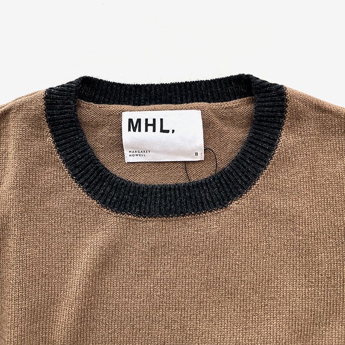 MHL | WOMEN | WASHABLE DRY WOOL | BROWN - Stripe-Online Shop