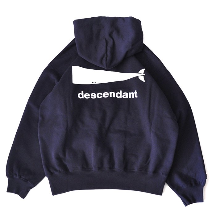 DESCENDANT | CACHALOT HOODY | NAVY - Stripe-inc Online Shop