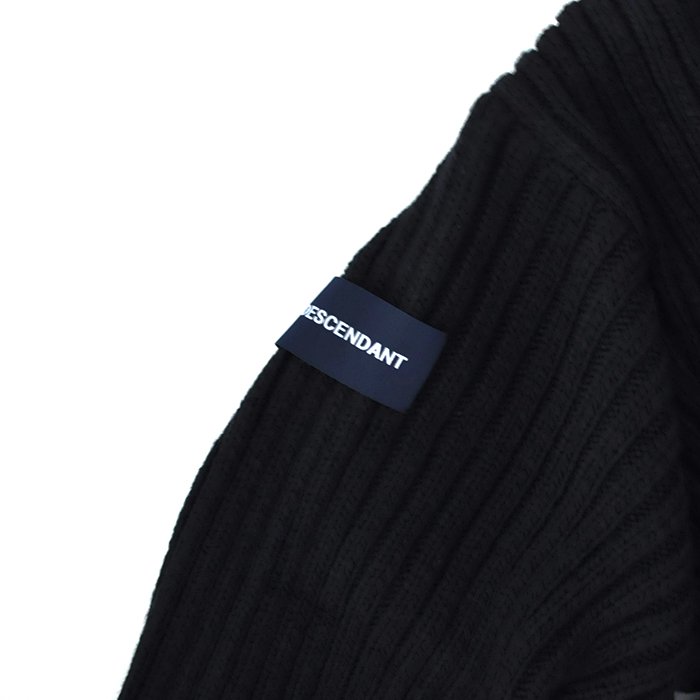 DESCENDANT | DRAGNET RIB KNIT | NAVY - Stripe-inc Online Shop