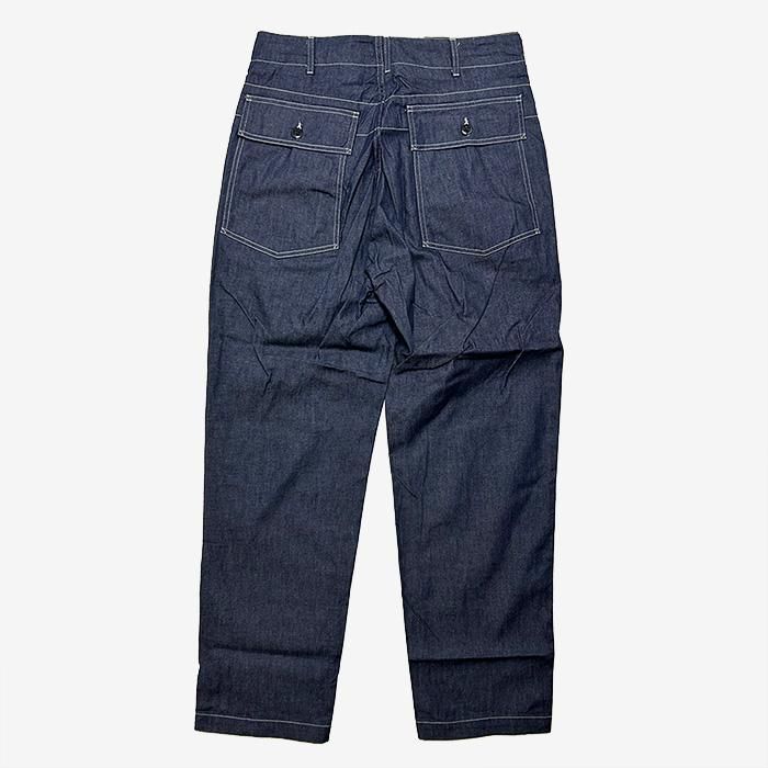 ENGINEERED GARMENTS | FATIGUE PANT | 8OZ CONE DENIM | INDIGO- Stripe-inc  Online Shop