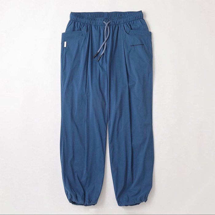 S.F.C - STRIPE FOR CREATIVE | WIDE TAPERED EASY PANTS | Blue - stripe-inc.  Online Shop