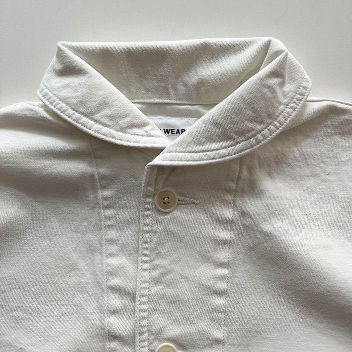 【美品】YAECA LIKE WEAR ホワイト カバーオール M YAECA (ヤエカ) WRITE COVERALL / ライトカバーオール