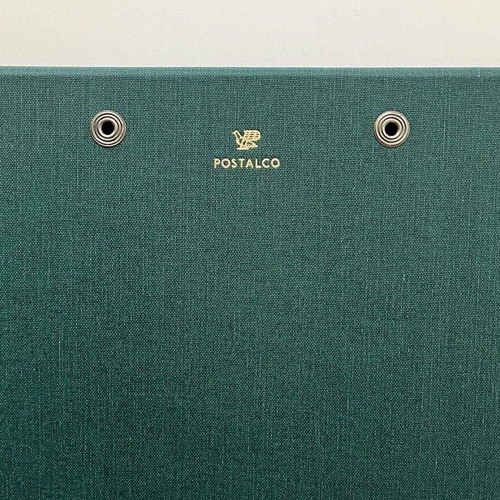 POSTALCO | スナップパッド SQ A4 | Sacrament Green - Stripe