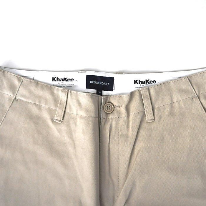 DESCENDANT | DC-6 ORGANIC COTTON TWILL TROUSERS | KHAKEE