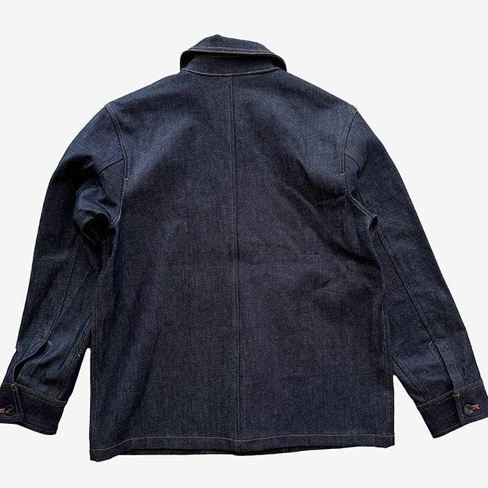 A.P.C. FEMME | Janice ジャケット | インディゴ - Stripe-inc
