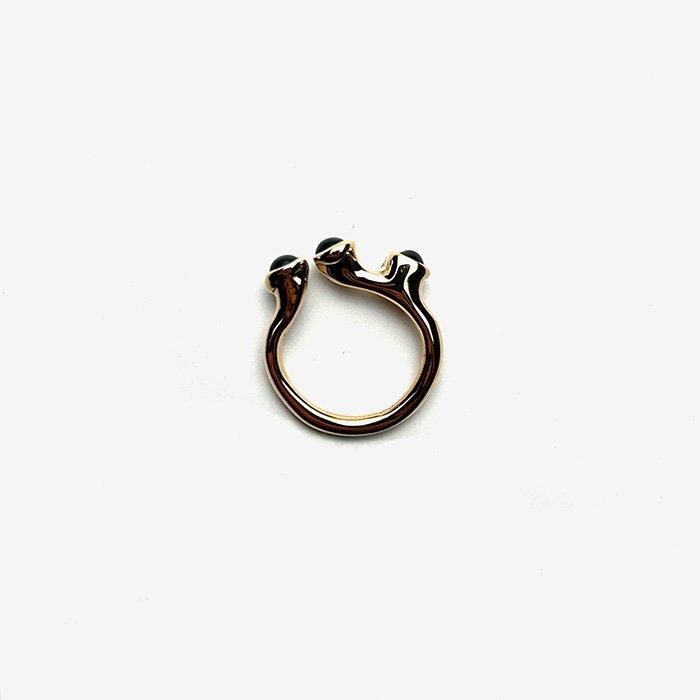 Monica Castiglioni | P-PISTILLINI-12 | Bronze, Onyx - Stripe