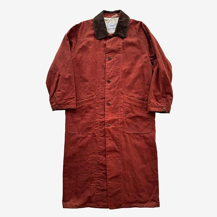 ジャケット・アウター YAECA melton wool coverall jacket YAECA | WOMEN | CANVAS DESIGN | COVERALL JACKET LONG | ORANGE