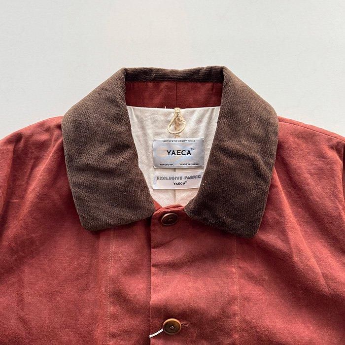 YAECA | UNISEX | CANVAS DESIGN | OILED COVERALLS | ORANGE YAECA | UNISEX | CANVAS DESIGN | OILED COVERALLS | ORANGE