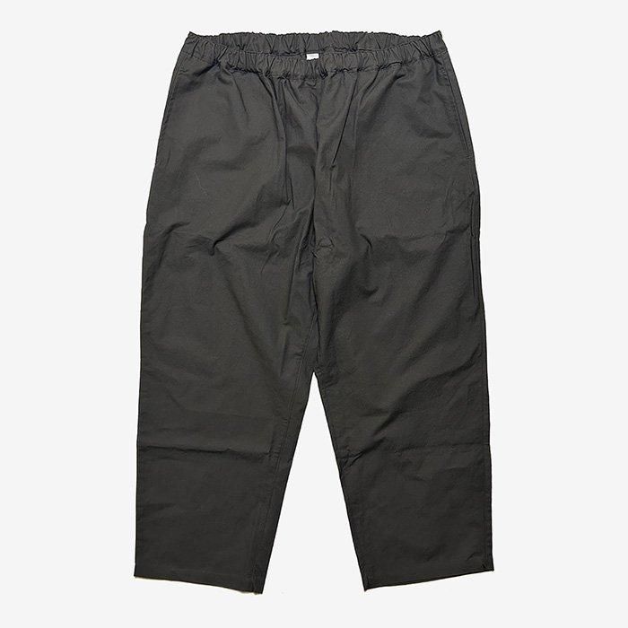 Yoli | Cotton eazy pants | Charcoal gray- Stripe-inc Online Shop