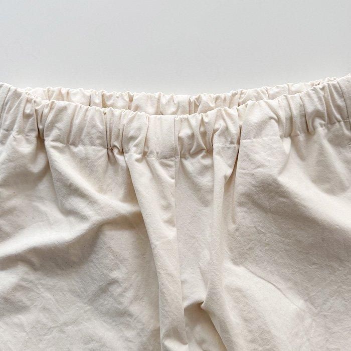 Yoli | Cotton tapered pants | O.white- Stripe-inc Online Shop