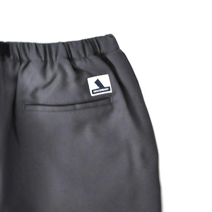 DESCENDANT | CLASP WEBBING TROUSERS | GRAY - Stripe-inc