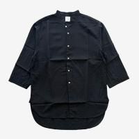 5W(ファイブダブル) Mui Shirts-ムイシャツ- ブラック - and