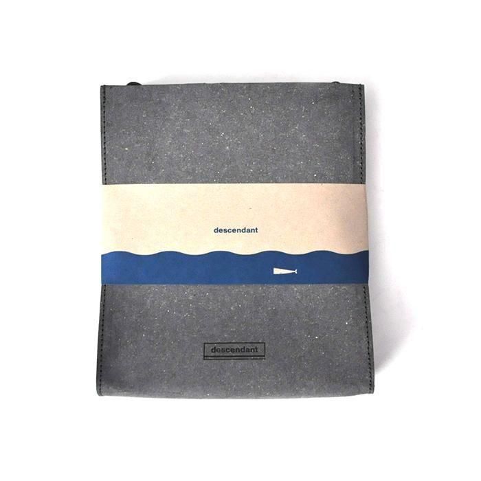 DESCENDANT | DROP OFF BAG | BLACK - Stripe-inc Online Shop