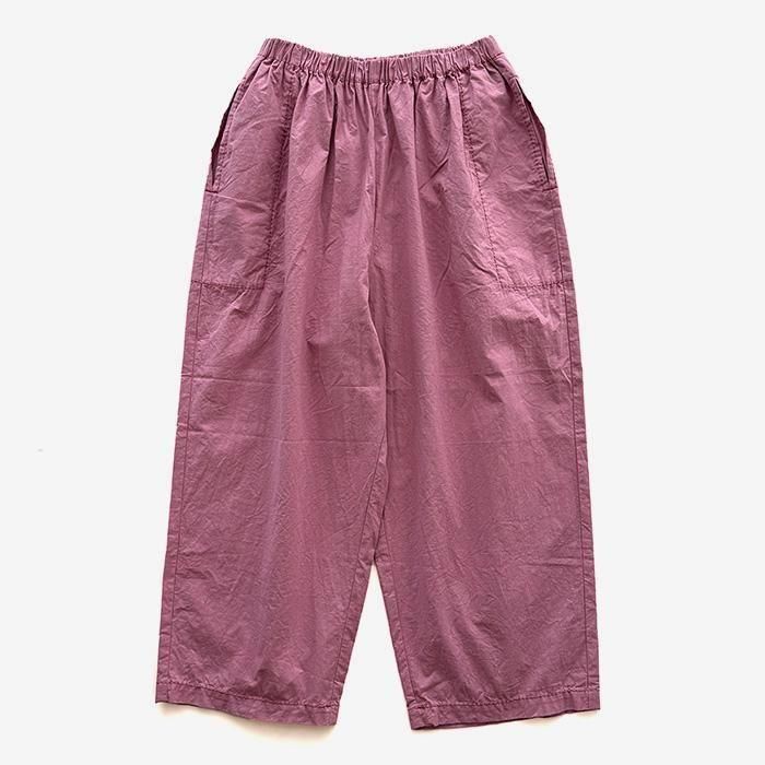 homspun バルキーシーチングパンツ Homspun[ホームスパン]バルキーシーチング 厚手ギャザーパンツ 2