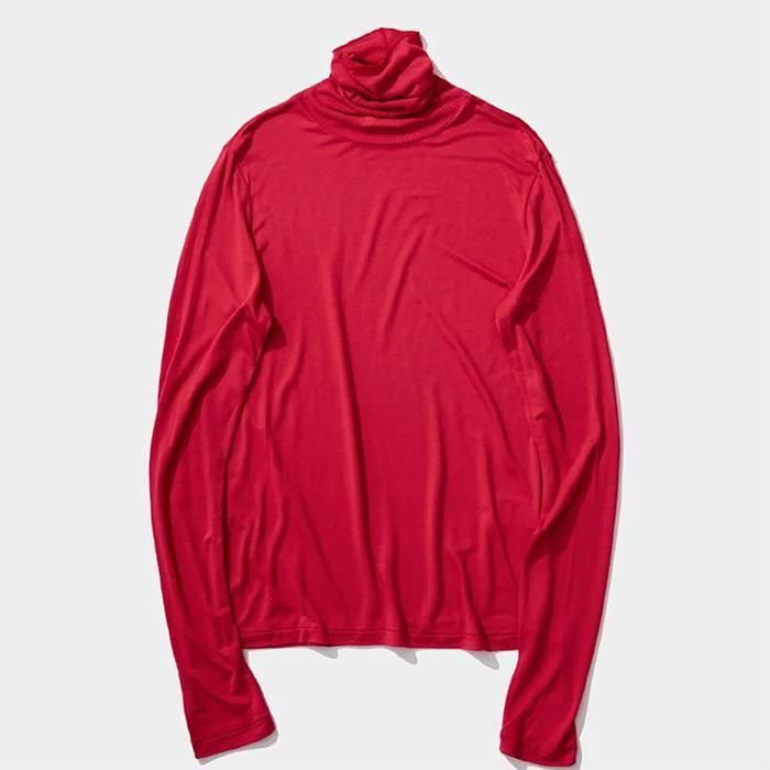 ATON MODAL SILK JERSEY | シルク混プルオーバーM絹 ATON MODAL SILK JERSEY | シルク混プルオーバーM絹 ATON】MODAL SILK