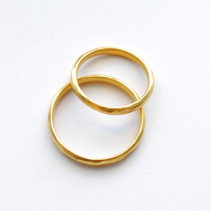 SOURCE objects | SOURCE Classic Marriage Ring | 22k Gold Marriage Ring | 12号以上