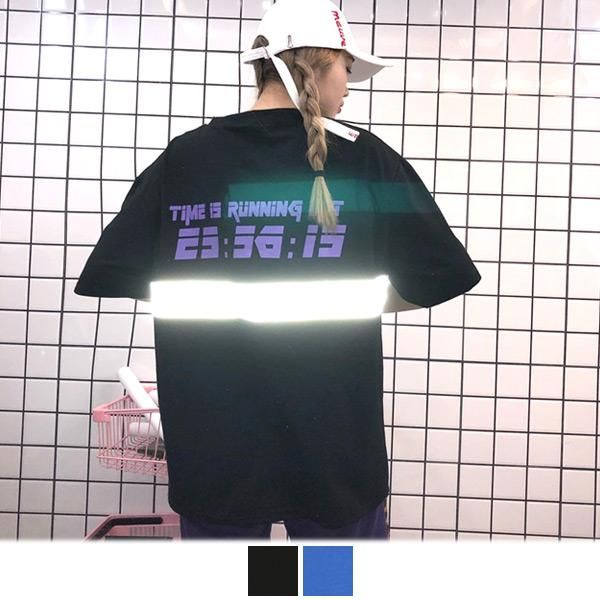 即納あり 背中のリフレクターテープがトレンド先取りなオーバーシルエット半袖プリントtシャツ 韓国系プチプラ通販レディースファッションdecorative デコラティブ 即納あり 背中のリフレクターテープがトレンド先取りなオーバーシルエット半袖プリントtシャツ 韓国系プチプラ通販レディースファッションdecorative デコラティブ