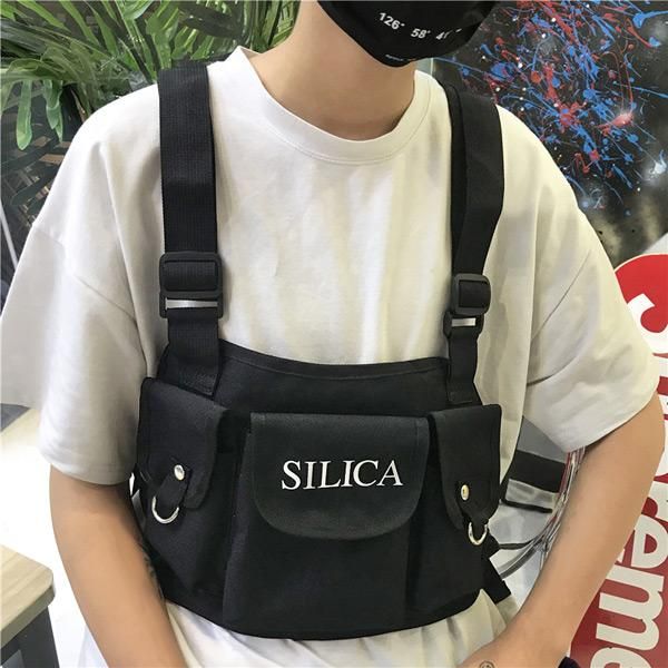 即納あり 3ポケットチェストバッグ 韓国系プチプラ通販レディースファッションdecorative デコラティブ 即納あり 3ポケットチェストバッグ 韓国系プチプラ通販レディースファッションdecorative デコラティブ